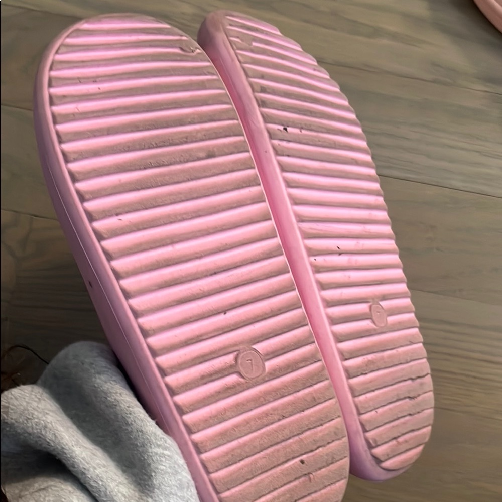 Pink Slide Sandals - Picture 2 of 4